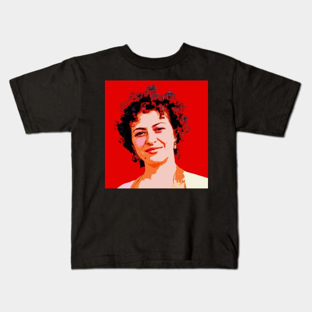 alia shawkat Kids T-Shirt by oryan80